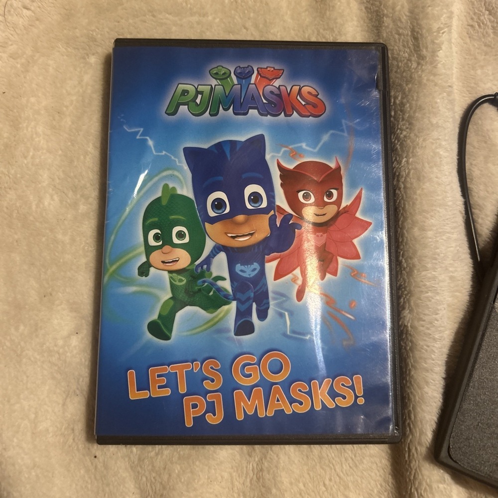 Pj Masks: Let's Go Pj Masks Dvd